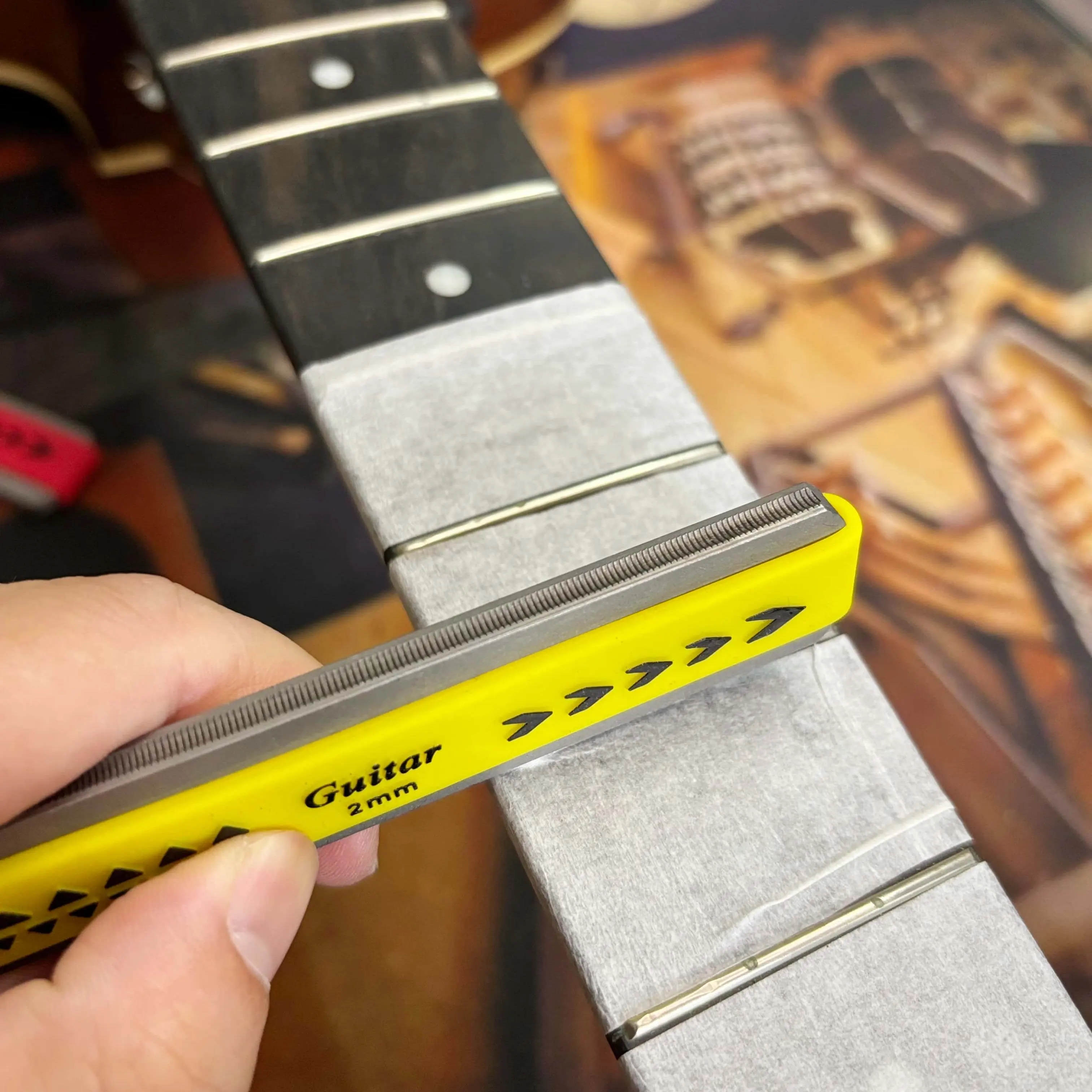 Musical Instrument Strings - Lima per corone tasti per chitarra