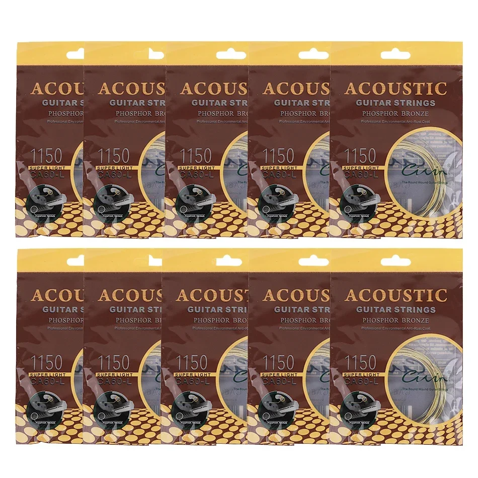 Musical Instrument Strings - Set di 10 Corde per Chitarra
