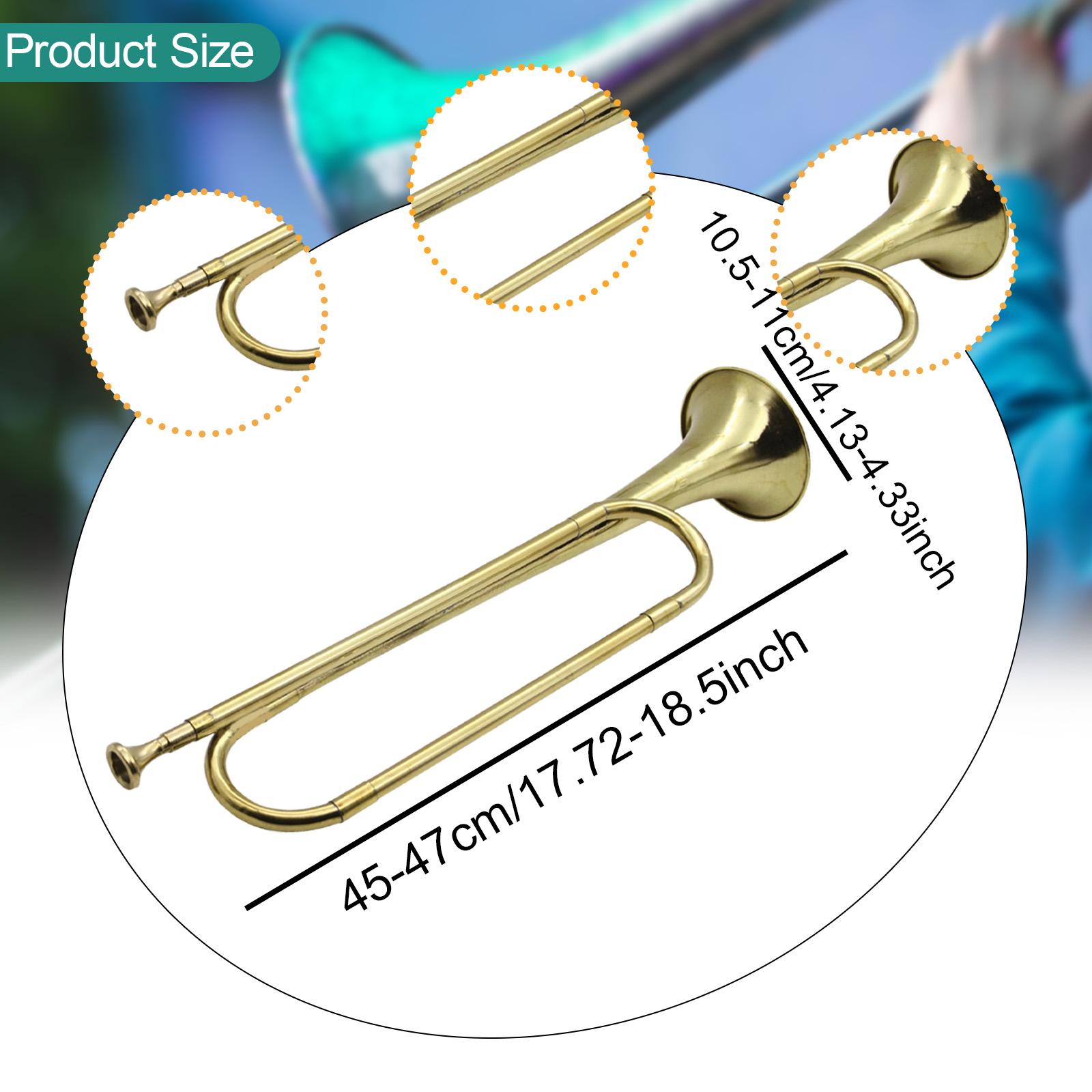 Musical Instrument Bugle - Tromba BB con bocchino, strumento musicale