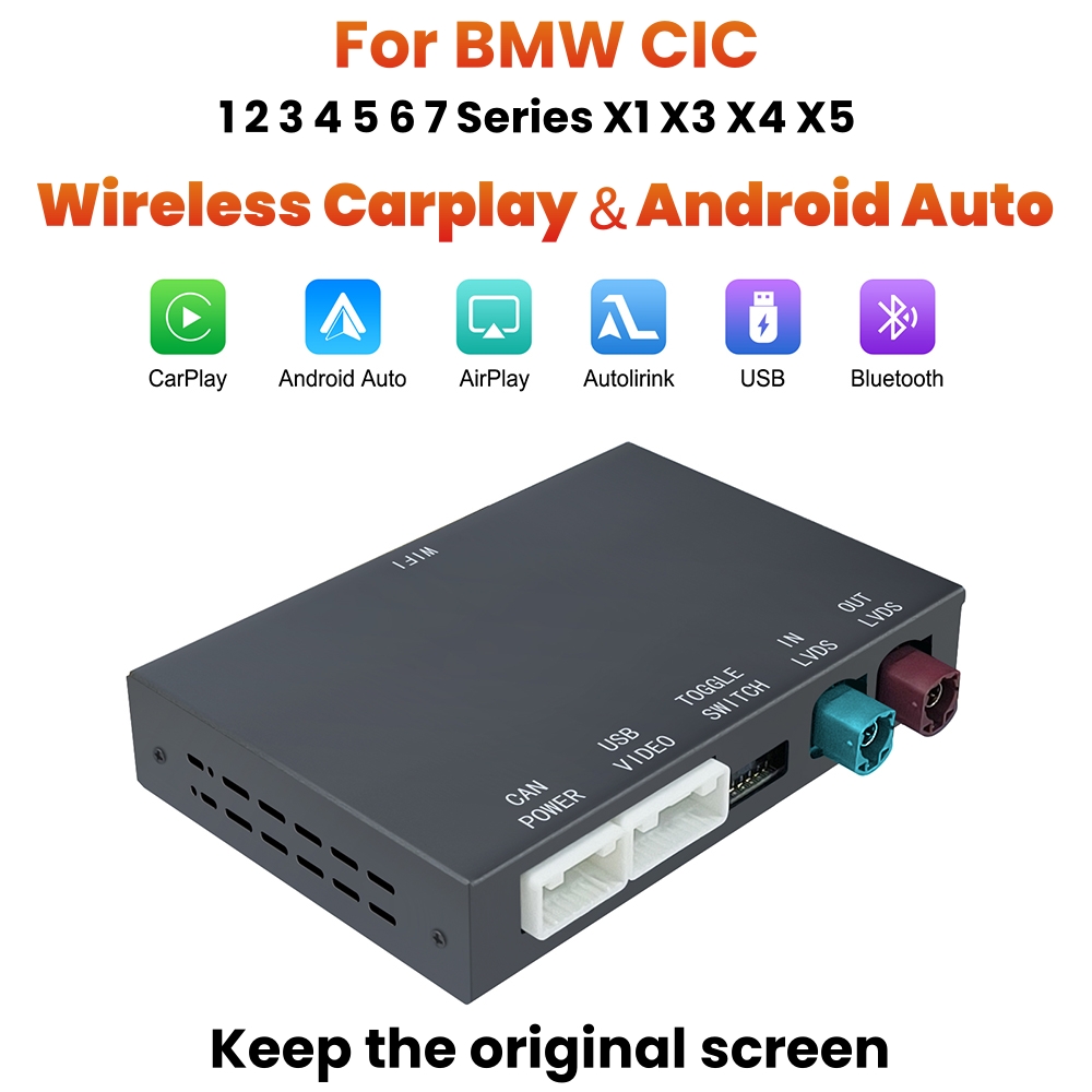 Musical Instrument Box - Wireless CarPlay Android Auto Interfaccia Decodificatore