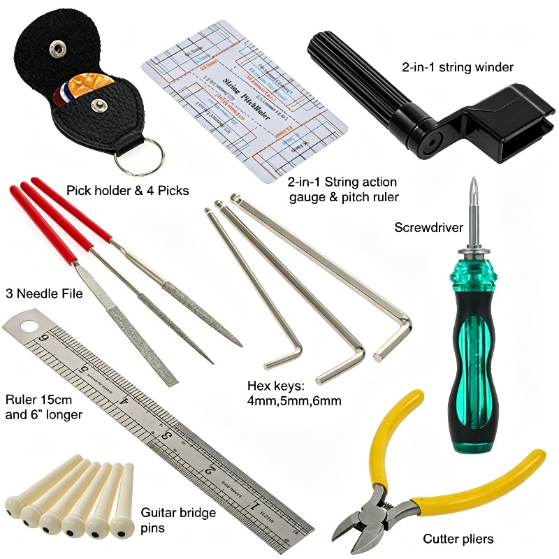 Set di 22 Utensili per Riparaz - Musical Instrument Strings recensione e prezzo