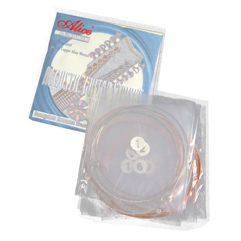 Set di corde per chitarra acus - Musical Instrument Strings recensione e prezzo
