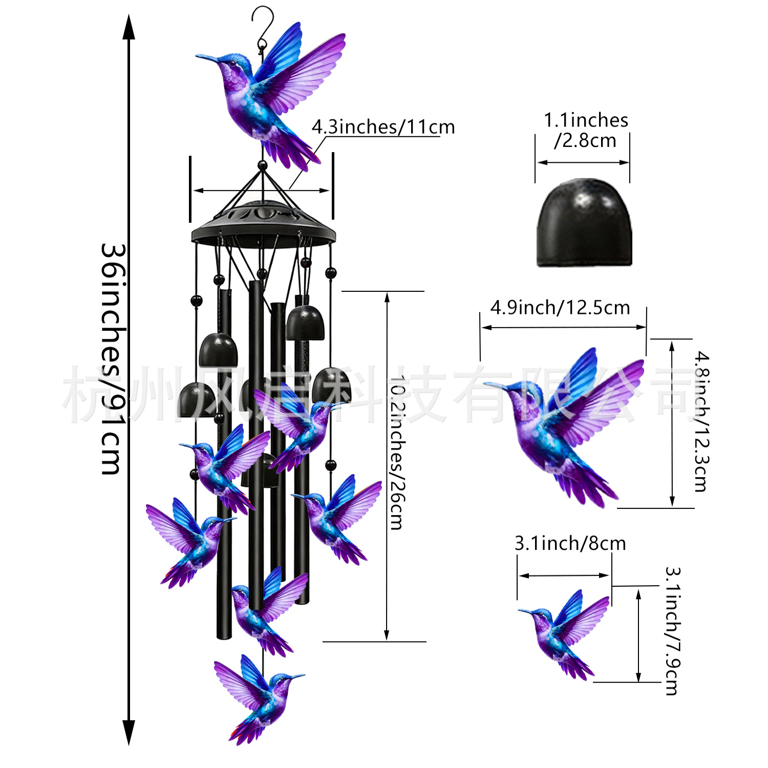 Campanelli a Vento in Metallo  - Wind Chime Tubular recensione e prezzo