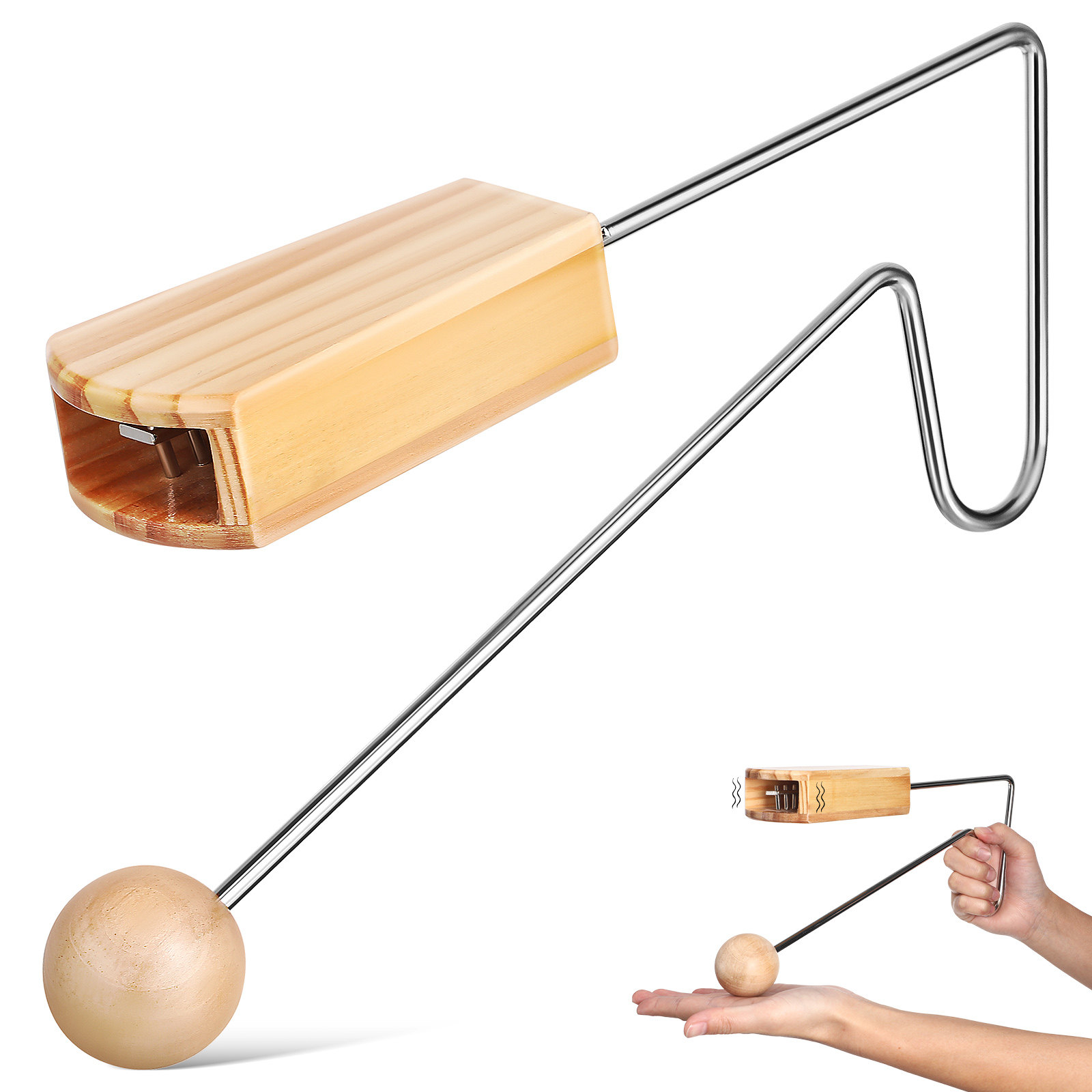 Strumento a percussione Vibras - Vibraslap Percussion recensione e prezzo