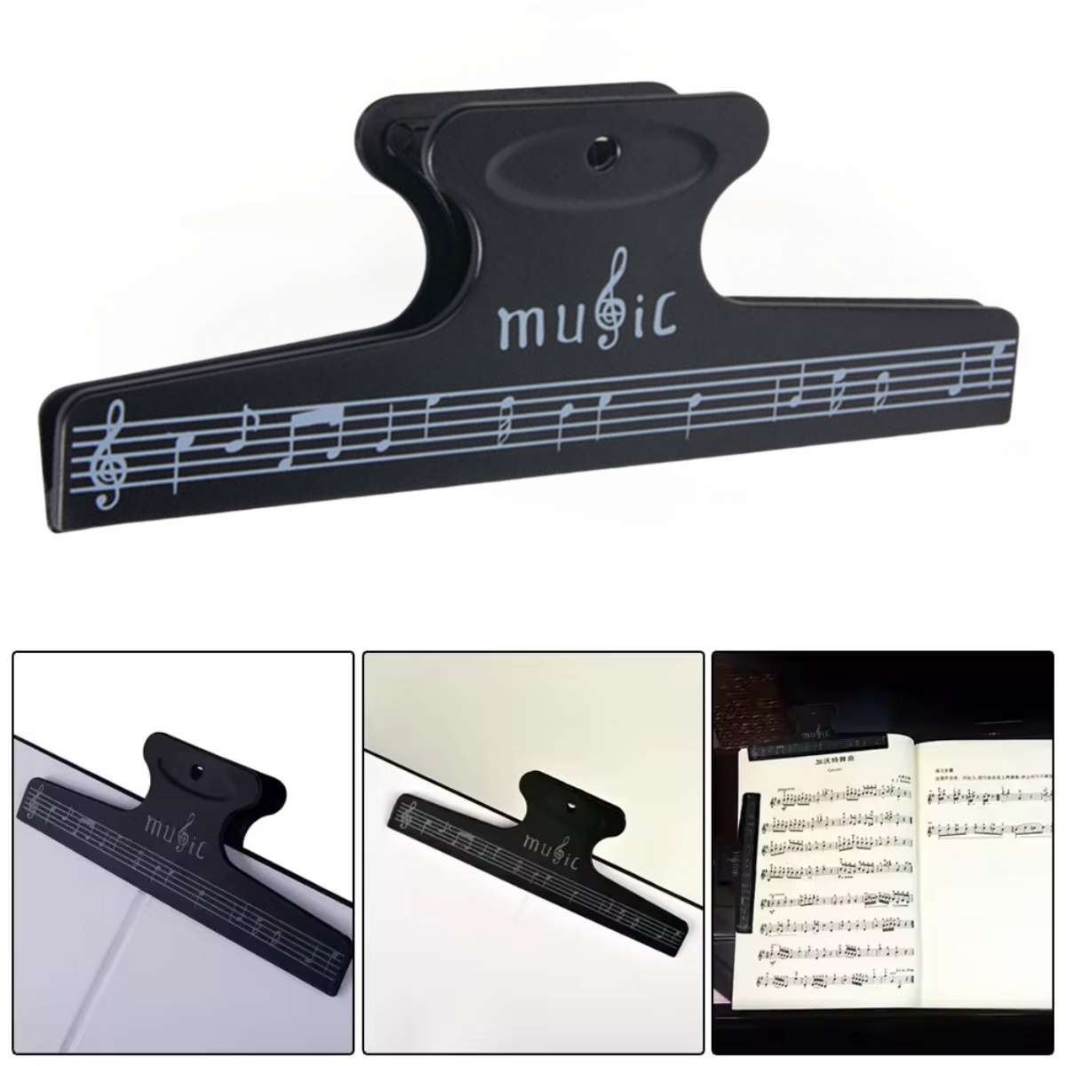 Clip per spartiti Pagina del l - Musical Instrument Book recensione e prezzo