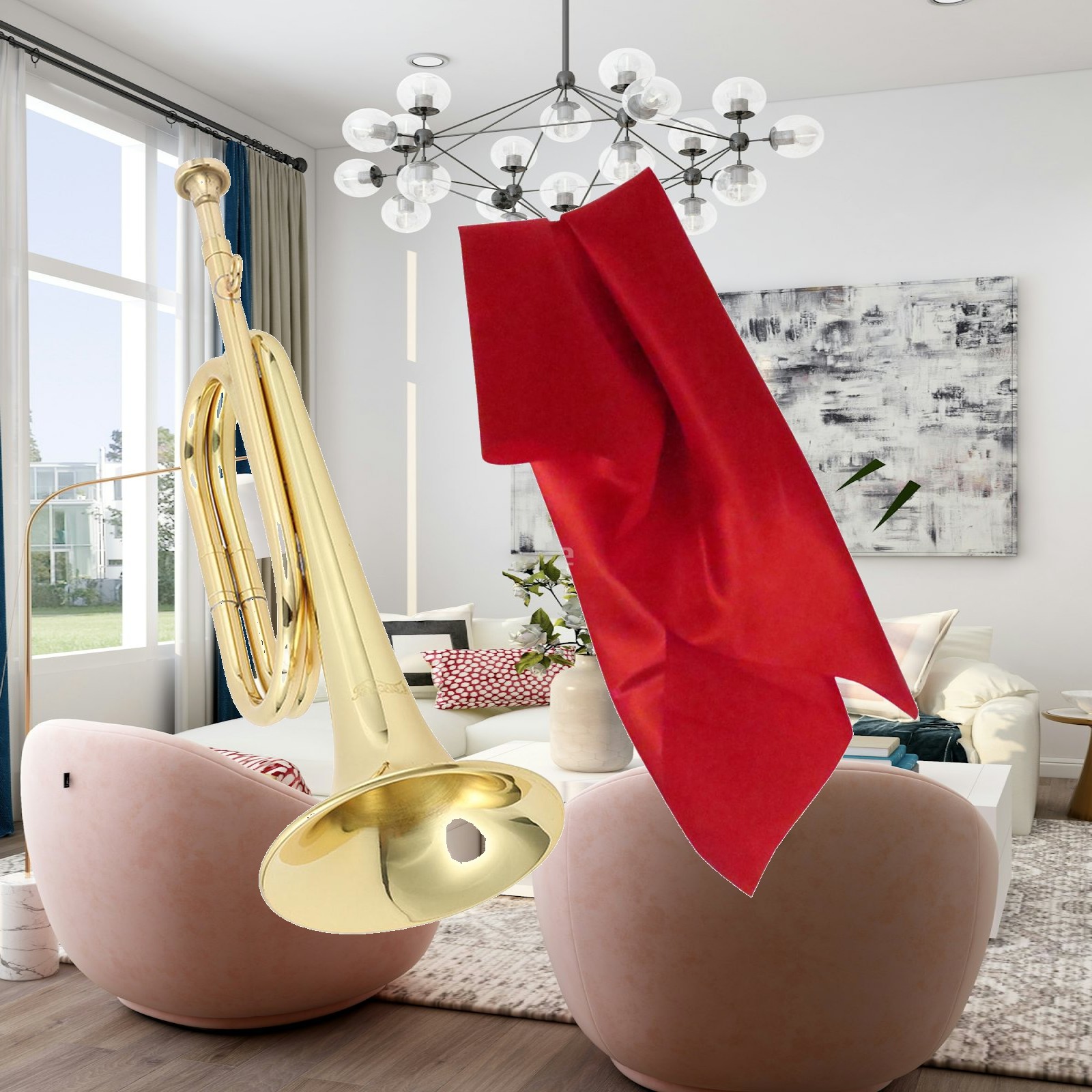 Mini Tromba in Ottone con Bocc - Musical Instrument Bugle recensione e prezzo